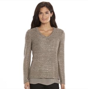 APT 9 Sequin Sweater